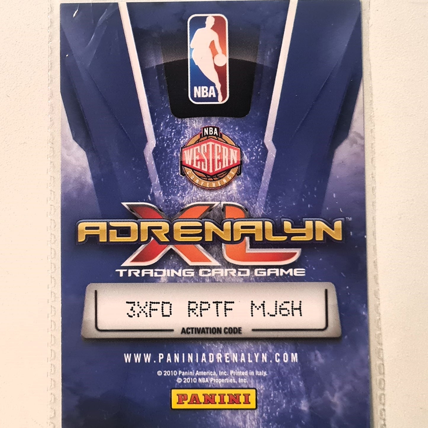 Zach Randolph 2010-11 Panini Adrenalyn XL #30 NBA Basketball Memphis Grizzlies very good sleeved