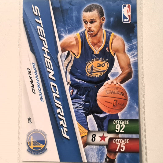 Stephen Curry 2010-11 Panini Adrenalyn XL #109 NBA Basketball Golden State Warriors very good sleeved