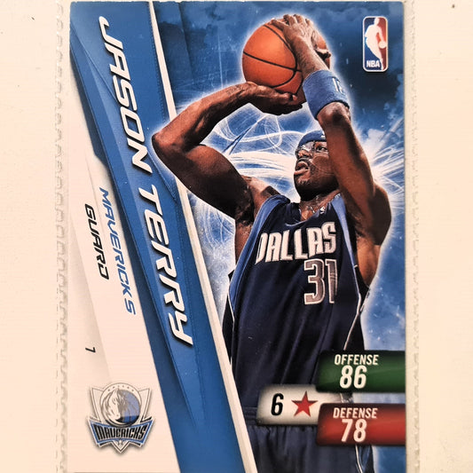 Jason Terry 2010-11 Panini Adrenalyn XL #7 NBA Basketball Dallas Mavericks very good sleeved