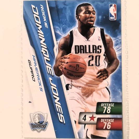 Dominique Jones 2010-11 Panini Adrenalyn XL #4 NBA Basketball Memphis Grizzlies very good sleeved