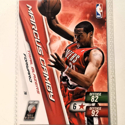 Marcus Camby 2010-11 Panini Adrenalyn XL #78 NBA Basketball Portland Trail Blazers very good sleeved