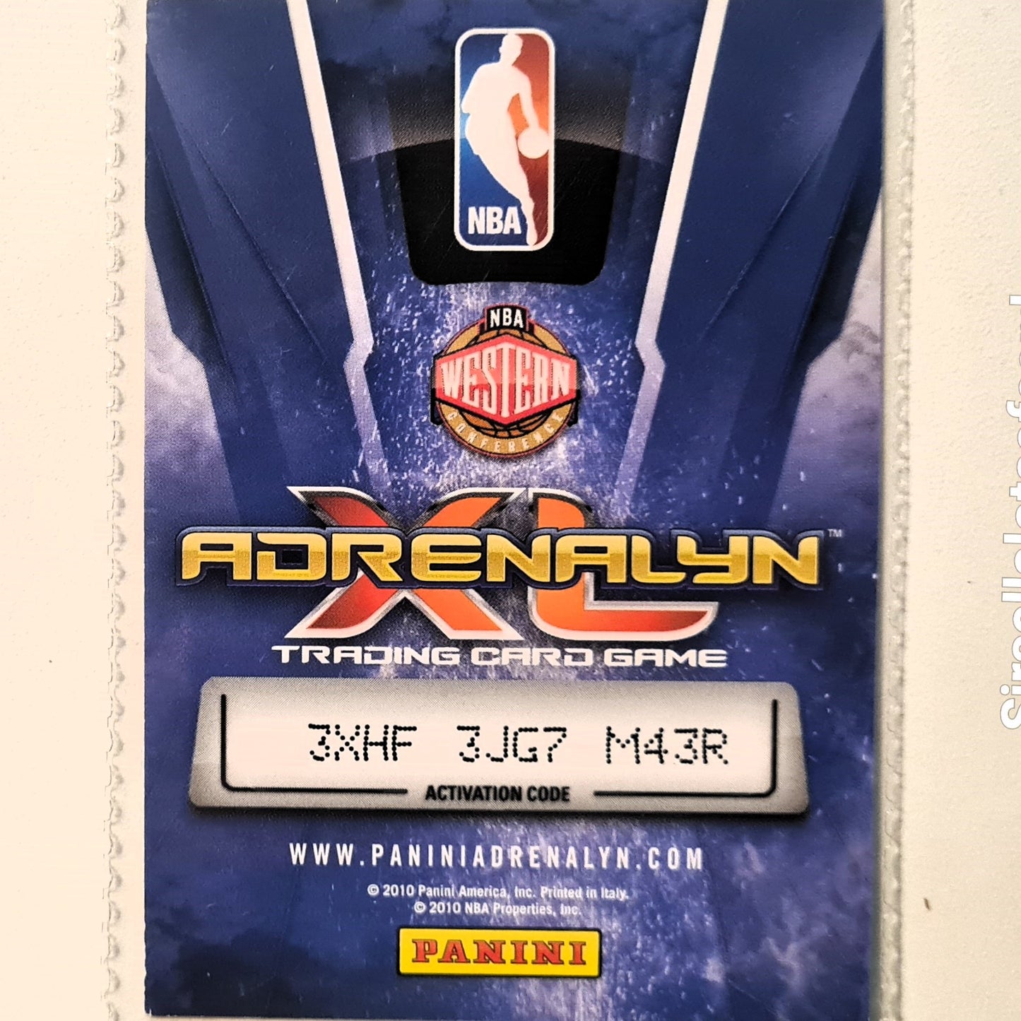 Andre Miller 2010-11 Panini Adrenalyn XL #71 NBA Basketball Portland Trail Blazers very good sleeved