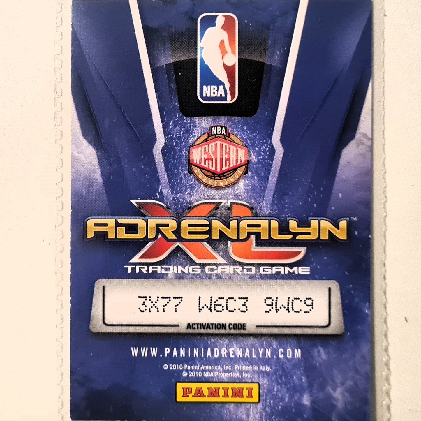 Aaron Brooks 2010-11 Panini Adrenalyn XL #11 NBA Basketball Portland Trail Blazers very good sleeved