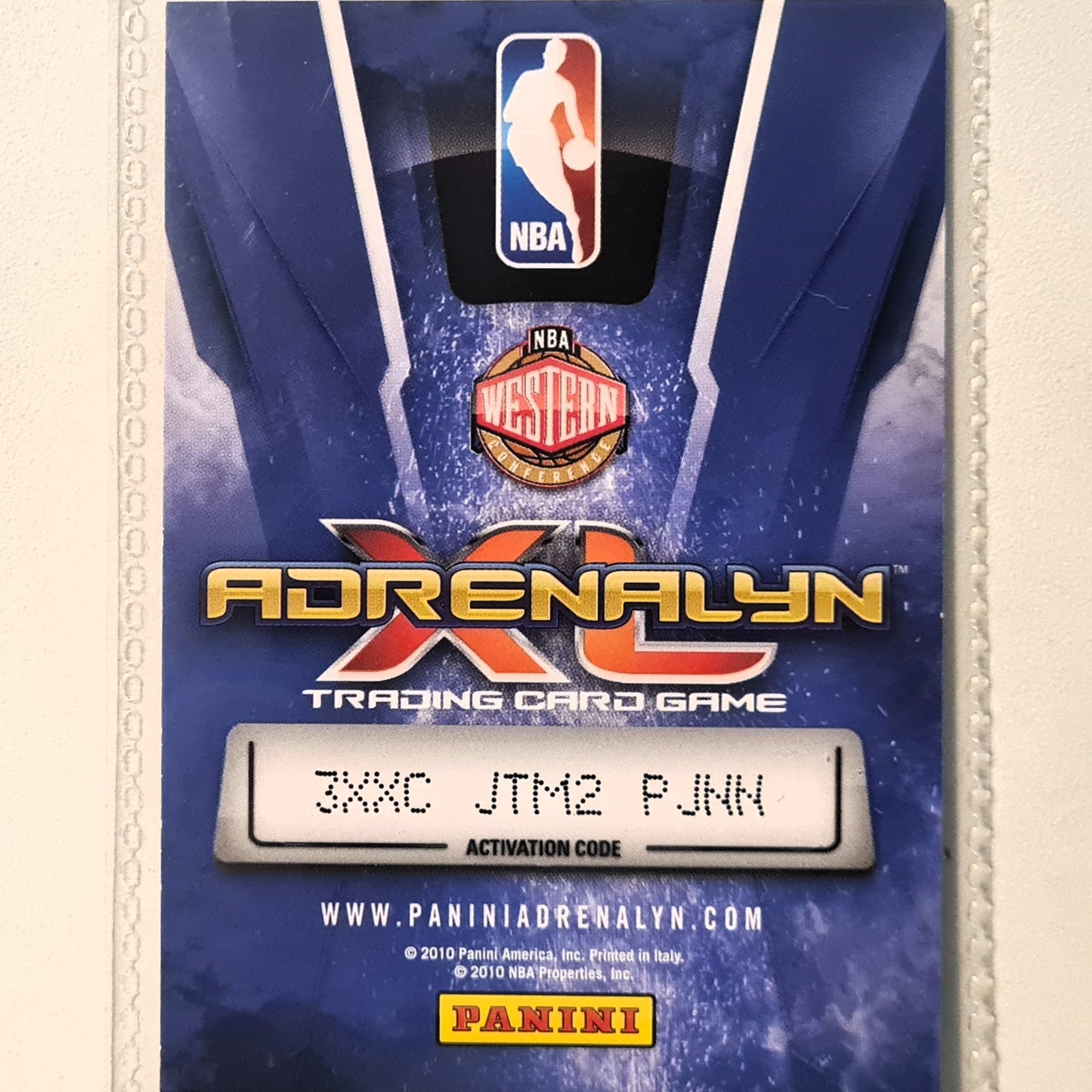 Jordan Hill 2010-11 Panini Adrenalyn XL #15 NBA Basketball Houston Rockets very good sleeved
