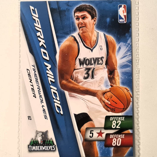 Darko Milicic 2010-11 Panini Adrenalyn XL #62 NBA Basketball Minnesota Timberwolves very good sleeved