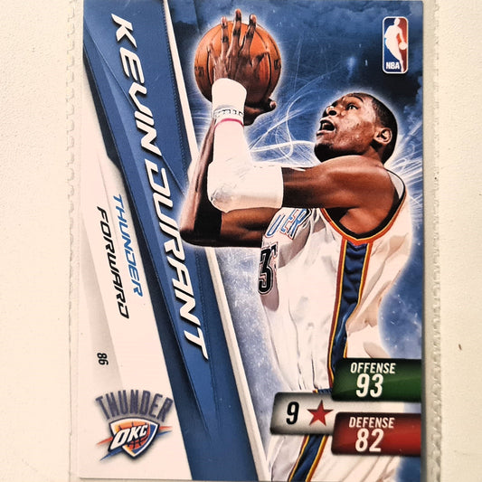 Kevin Durant 2010-11 Panini Adrenalyn XL #86 NBA Basketball Oklahoma city very good sleeved