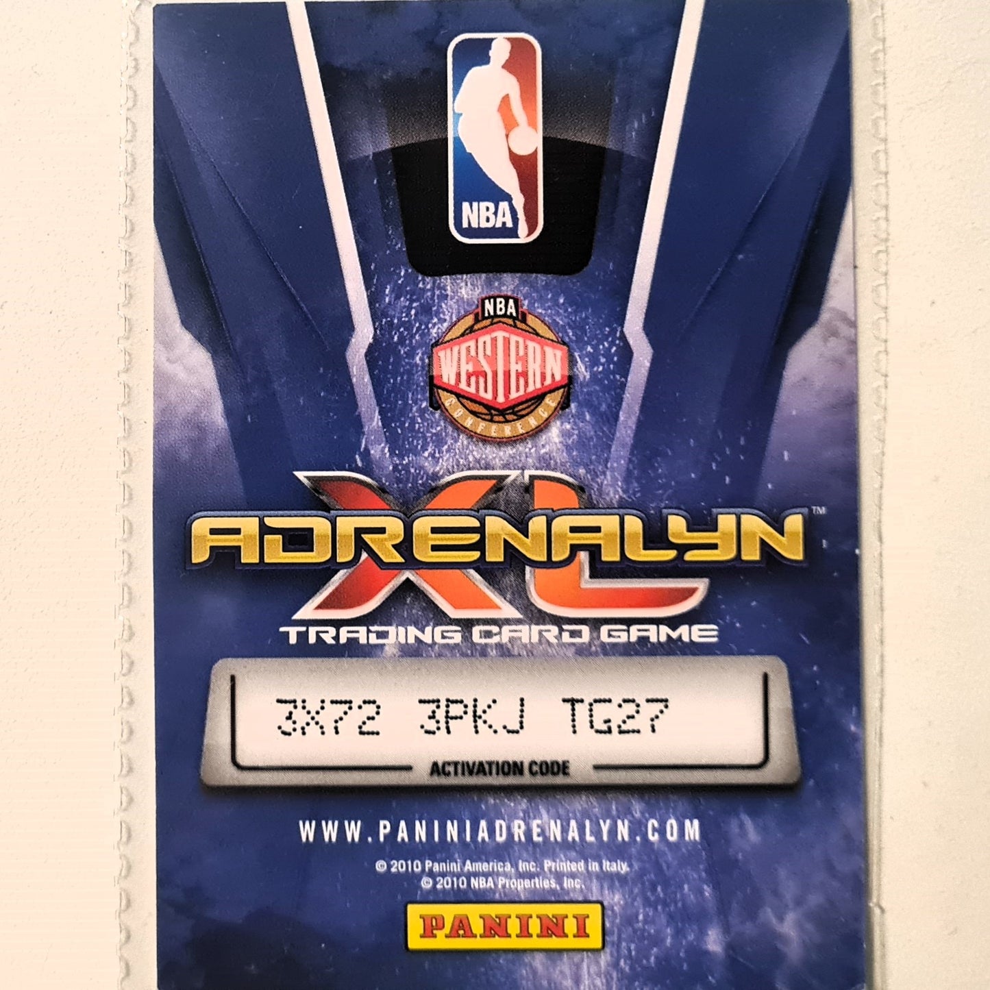Kevin Durant 2010-11 Panini Adrenalyn XL #86 NBA Basketball Oklahoma city very good sleeved