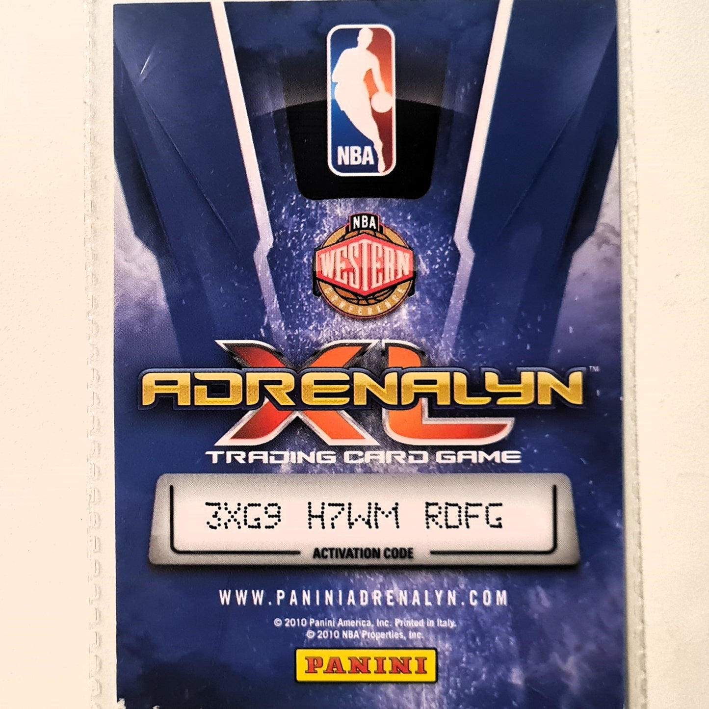 James Harden 2010-11 Panini Adrenalyn XL #84 NBA Basketball Oklahoma city very good sleeved