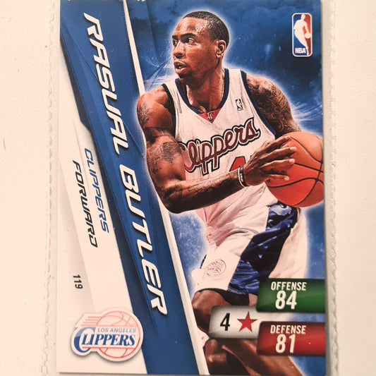 Rasual Butler 2010-11 Panini Adrenalyn XL #119 NBA Basketball Los Angeles Clippers very good sleeved