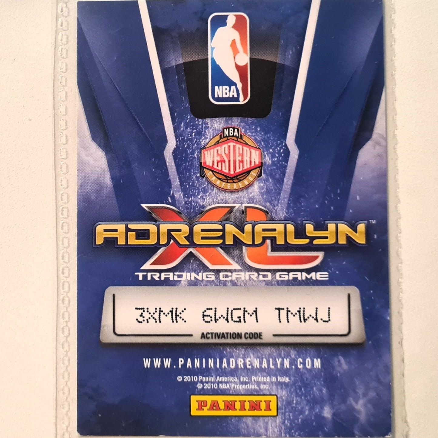 Eric Gordon 2010-11 Panini Adrenalyn XL #117 NBA Basketball Los Angeles Clippers very good sleeved