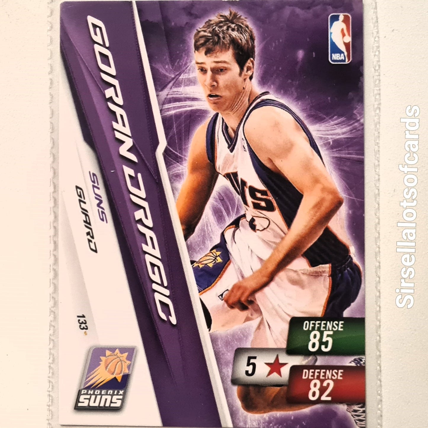 Goran Dragic 2010-11 Panini Adrenalyn XL #133 NBA Basketball Phoenix Suns very good sleeved