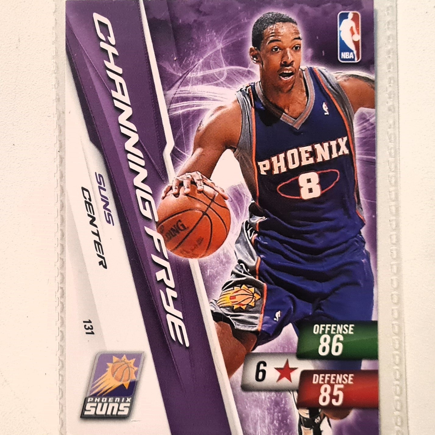 Channing Frye 2010-11 Panini Adrenalyn XL #131 NBA Basketball Phoenix Suns very good sleeved