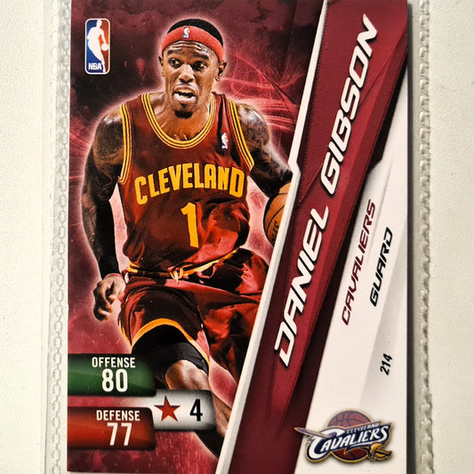 Daniel Gibson 2010-11 Panini Adrenalyn XL #214 NBA Basketball Cleveland Cavaliers very good sleeved