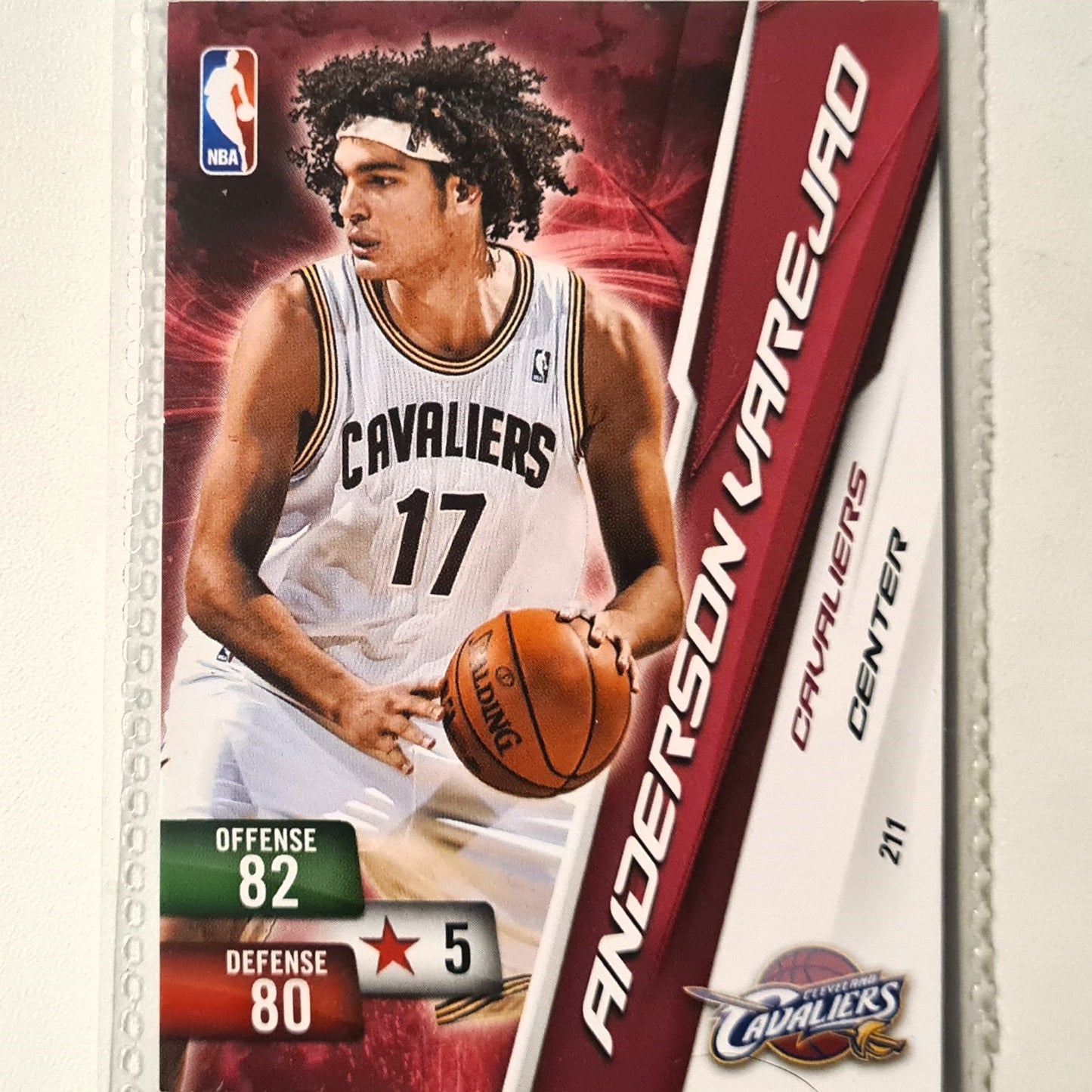 Anderson Varejro 2010-11 Panini Adrenalyn XL #211 NBA Basketball Cleveland Cavaliers very good sleeved