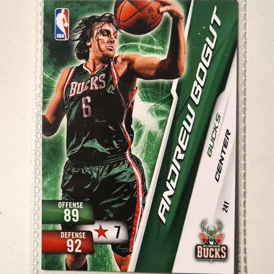 Andrew Bogut 2010-11 Panini Adrenalyn XL #241 NBA Basketball Milwaukee Bucks very good sleeved