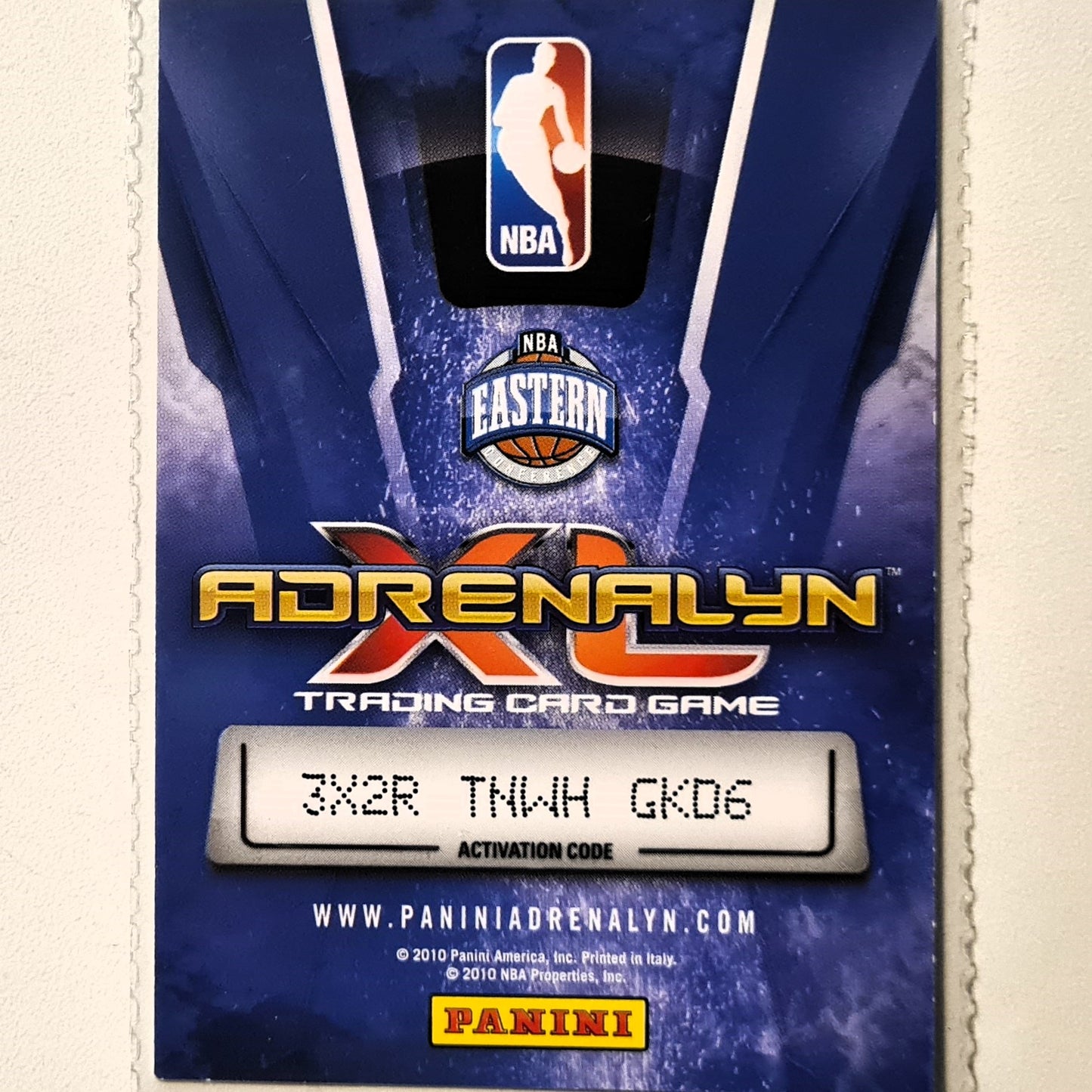 Andray Blatche 2010-11 Panini Adrenalyn XL Rookie RC #292 NBA Basketball Washington Wizards very good sleeved