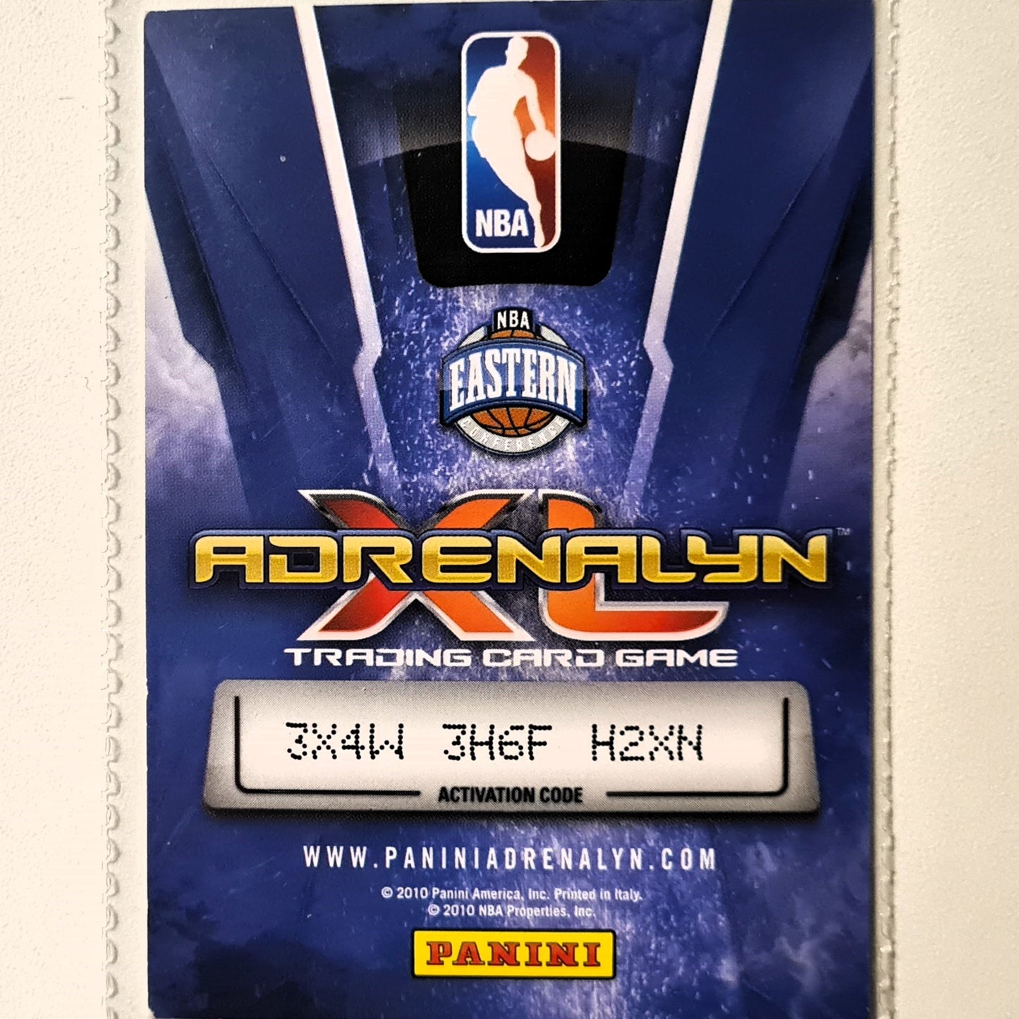 Antawn Jamison 2010-11 Panini Adrenalyn XL Extra signature facsimile Hologram ES22 NBA Basketball Cleveland Cavaliers very good/excellent sleeved