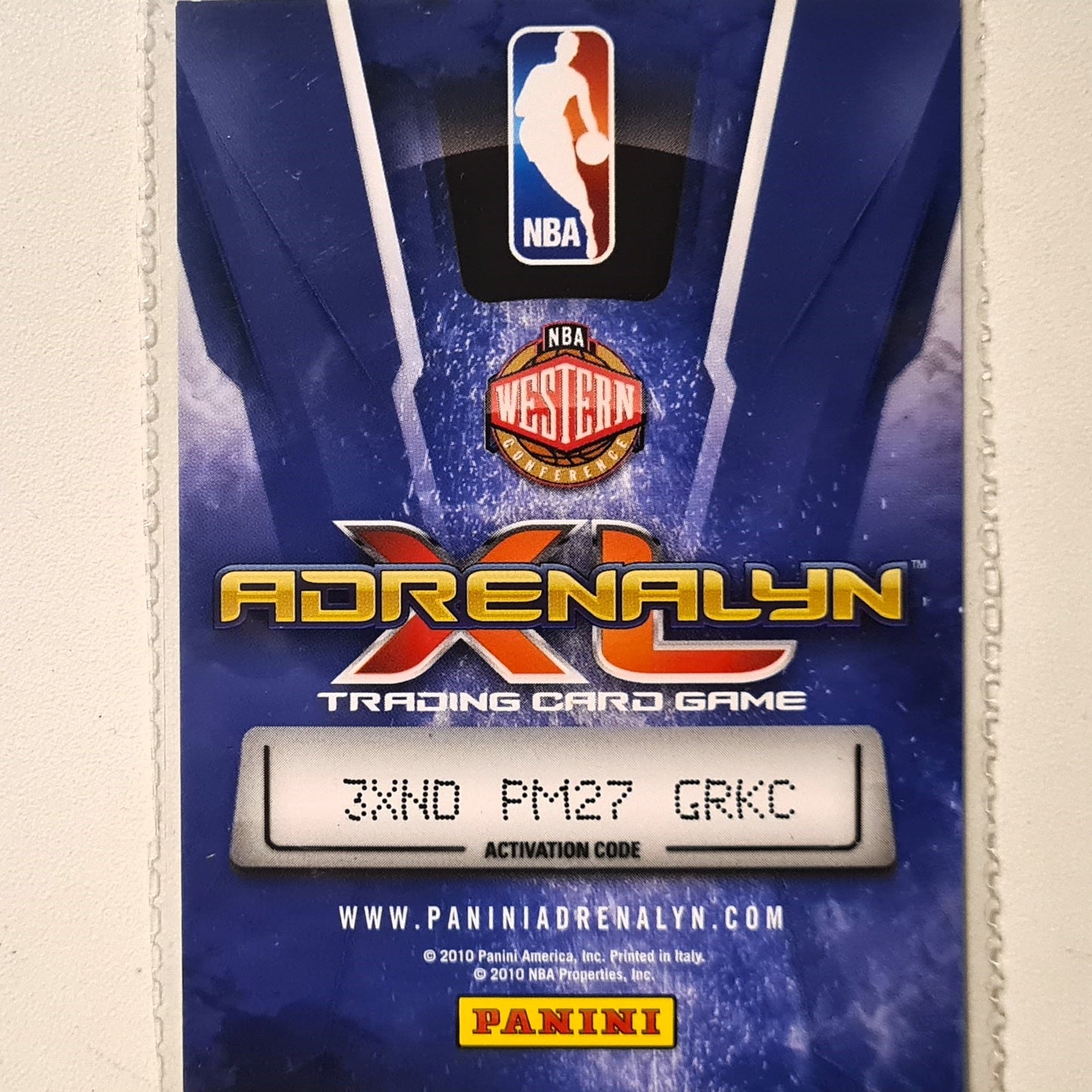 Derek Fisher 2010-11 Panini Adrenalyn XL Special Hologram S25 NBA Basketball LA Lakers very good sleeved