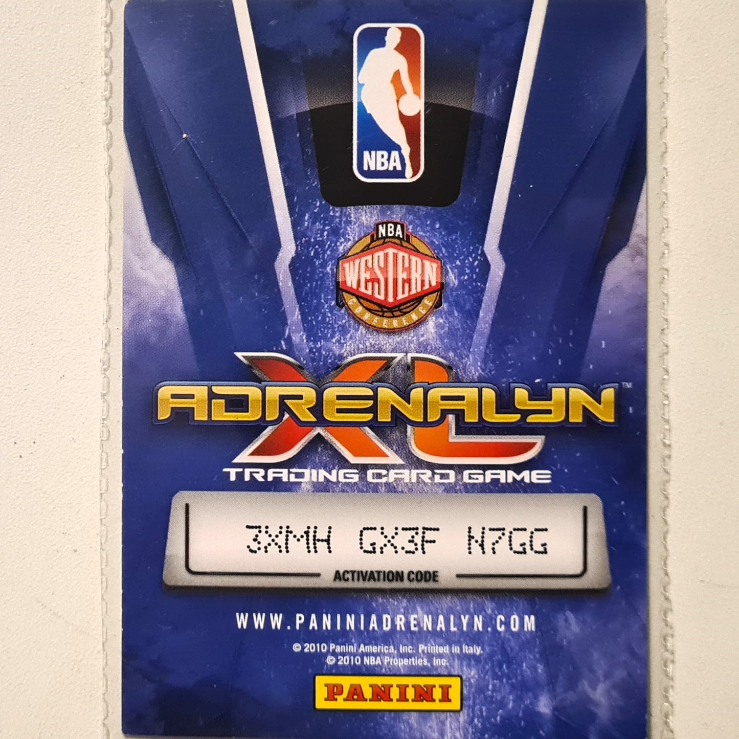 Courtney Lee 2010-11 Panini Adrenalyn XL Special Hologram S4 NBA Basketball Houston Rockets very good/excellent sleeved