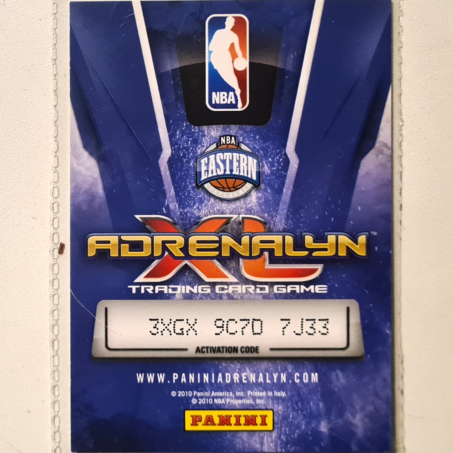 Rashard Lewis 2010-11 Panini Adrenalyn XL #288 NBA Basketball Orlando Magic very good sleeved