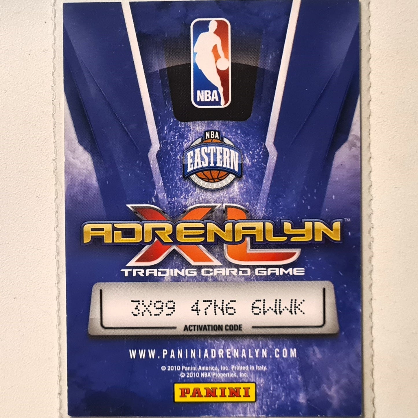 Jameer Nelson 2010-11 Panini Adrenalyn XL #284 NBA Basketball Orlando Magic very good sleeved