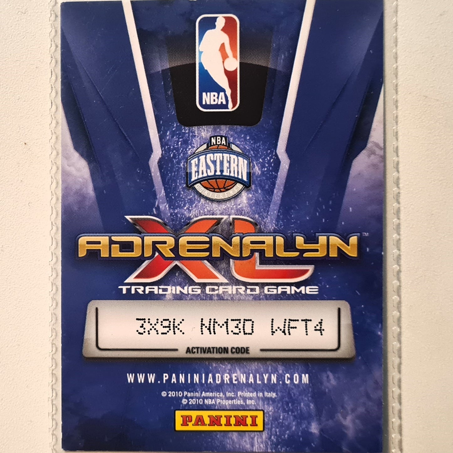 Eduardo Najera 2010-11 Panini Adrenalyn XL #262 NBA Basketball Charlotte Bobcats very good sleeved