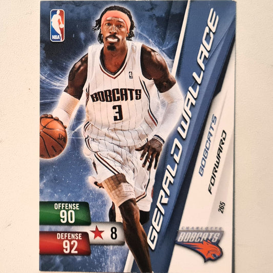 Gerald Wallace 2010-11 Panini Adrenalyn XL #265 NBA Basketball Charlotte Bobcats  good sleeved