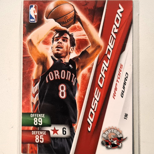 Jose Calderon 2010-11 Panini Adrenalyn XL #196 NBA Basketball Toronto Raptors very good sleeved