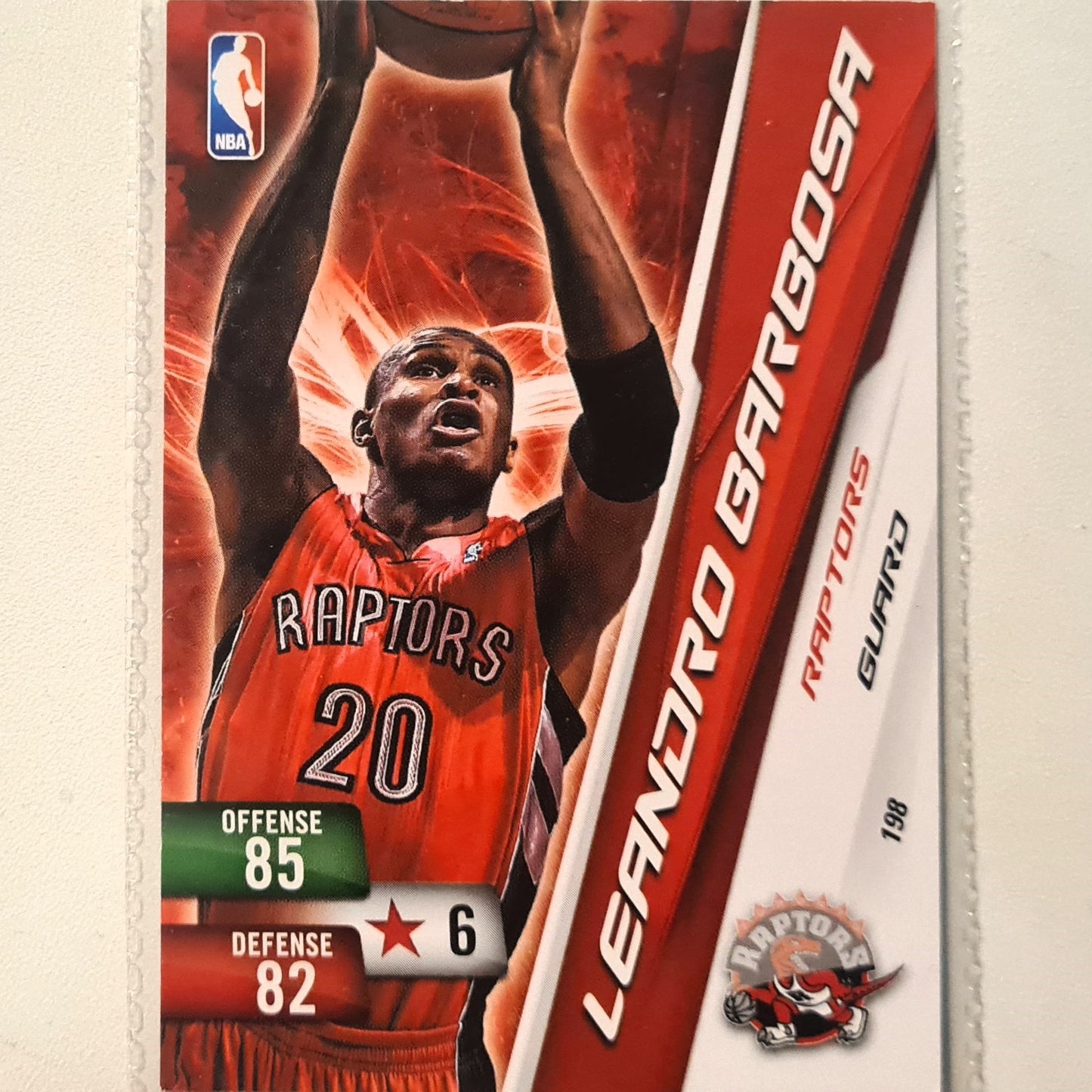 Leandro Barbosa 2010-11 Panini Adrenalyn XL #198 NBA Basketball Toronto Raptors very good sleeved