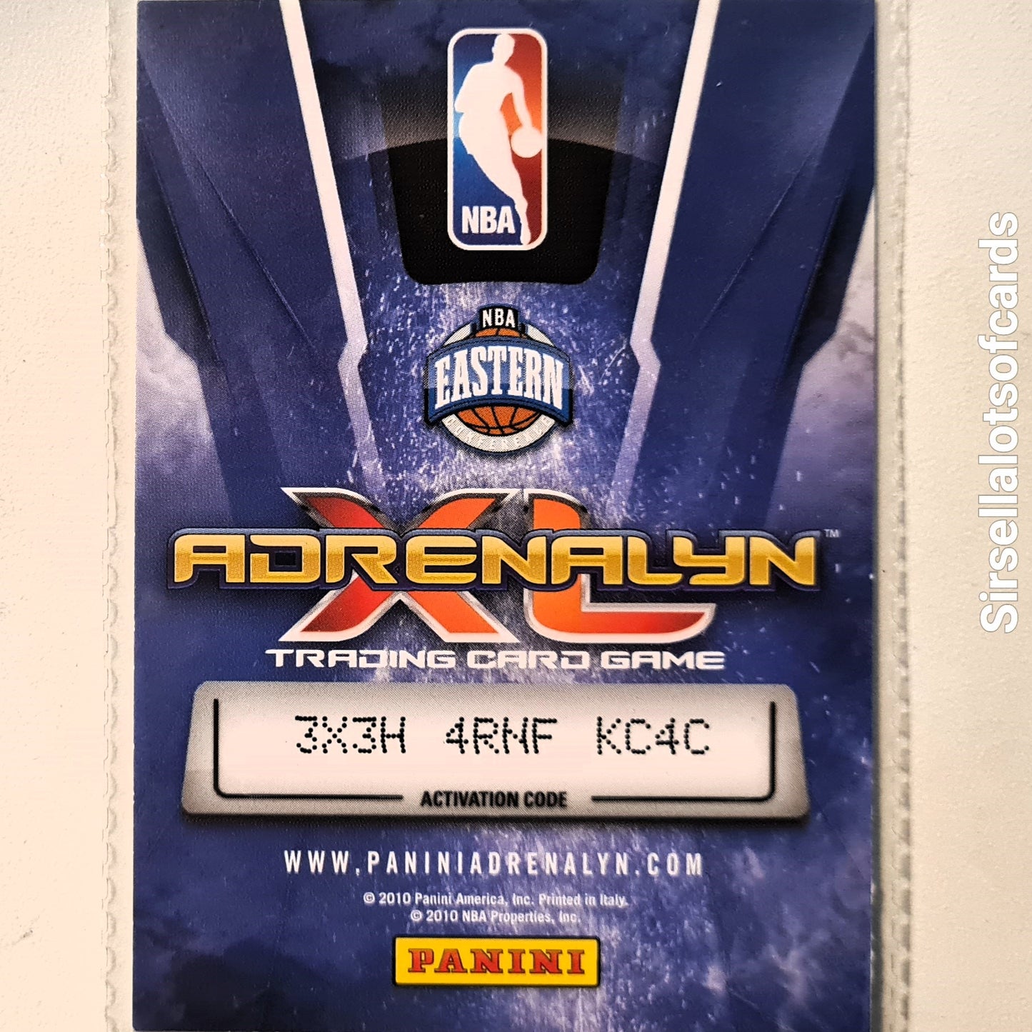 Terrence Williams 2010-11 Panini Adrenalyn XL #168 NBA Basketball New Jersey Nets very good sleeved