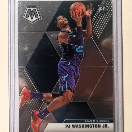 PJ Washington Jr 2019-20 Panini Mosaic #213 NBA Basketball Charlotte Hornets mint sleeved