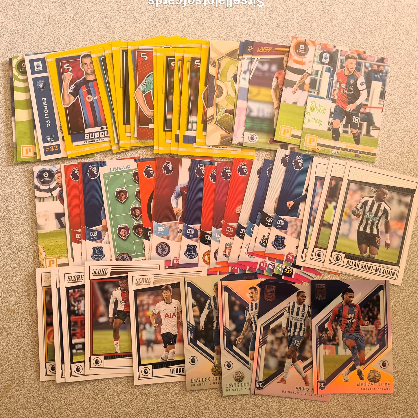 2020's Panini Topps various sets  Soccer Football cards mixed bundle 50 card job lot #SOC003