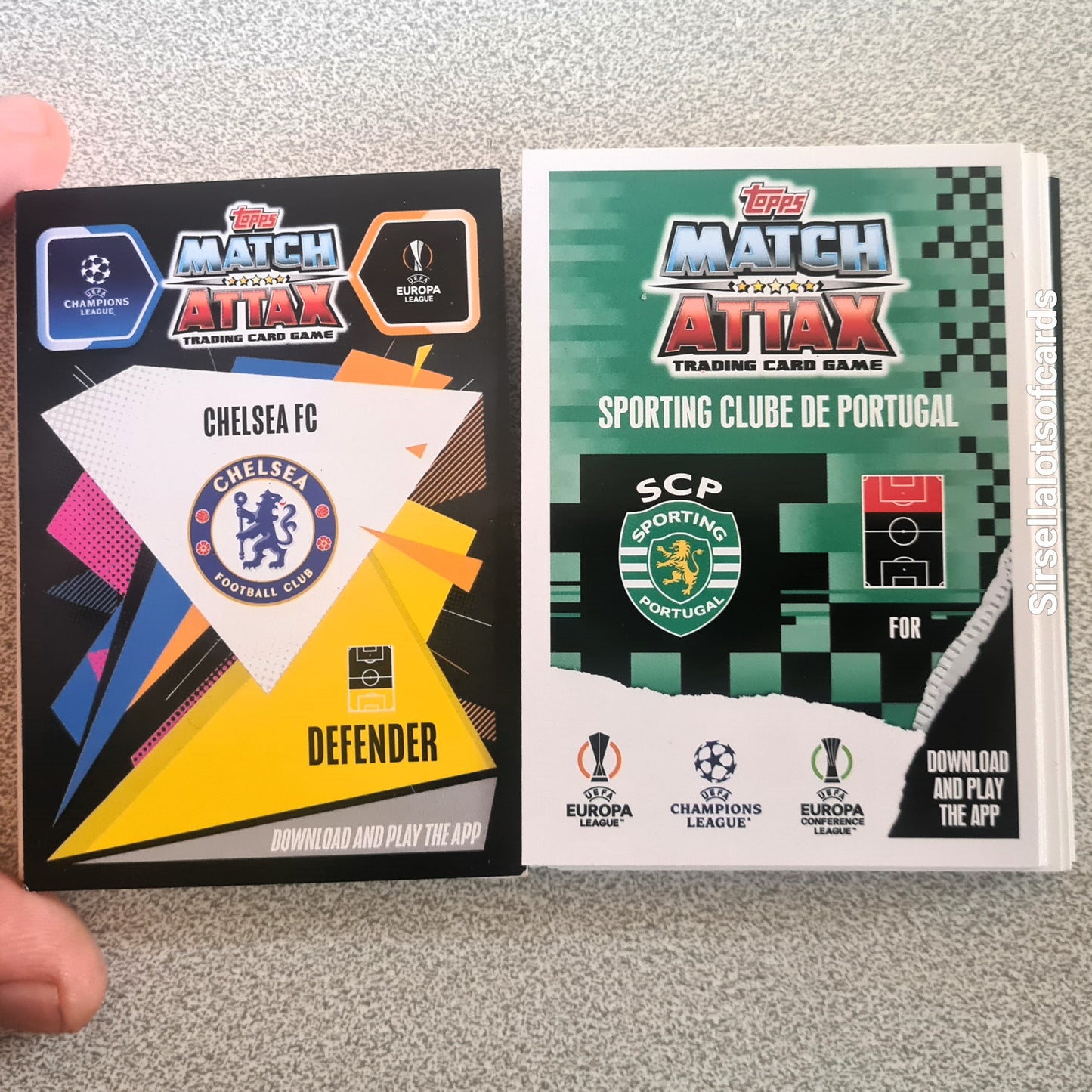 2023/24 Topps Match Attax Soccer Football cards mixed bundle 50 card job lot #SOC001