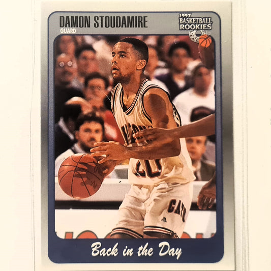 Damon Stoudamire 1997 score board Basketball Rookies Back in the Day #90 Arizona Excellent Sleeved