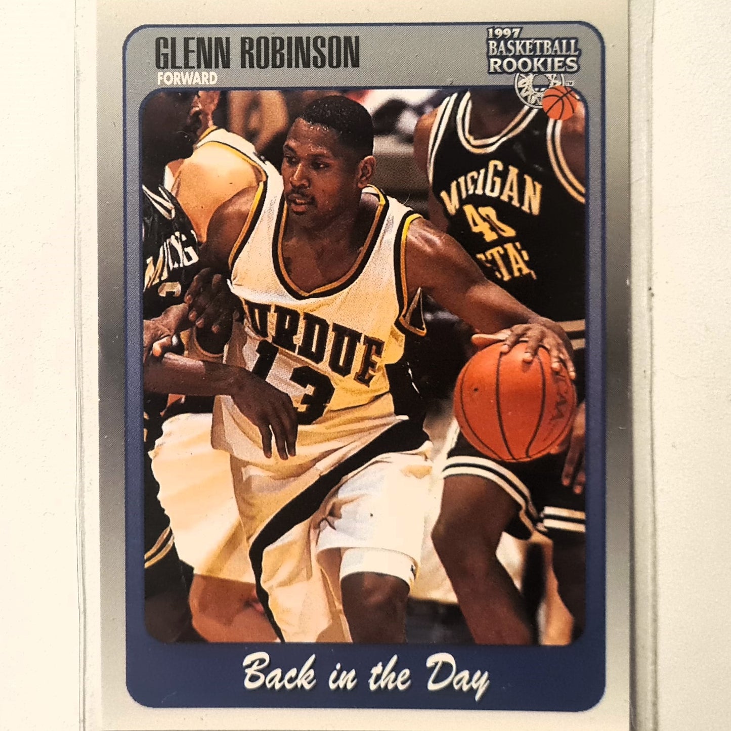 Glenn Robinson 1997 score board Basketball Rookies Back in the Day #92 Purdue Excellent Sleeved