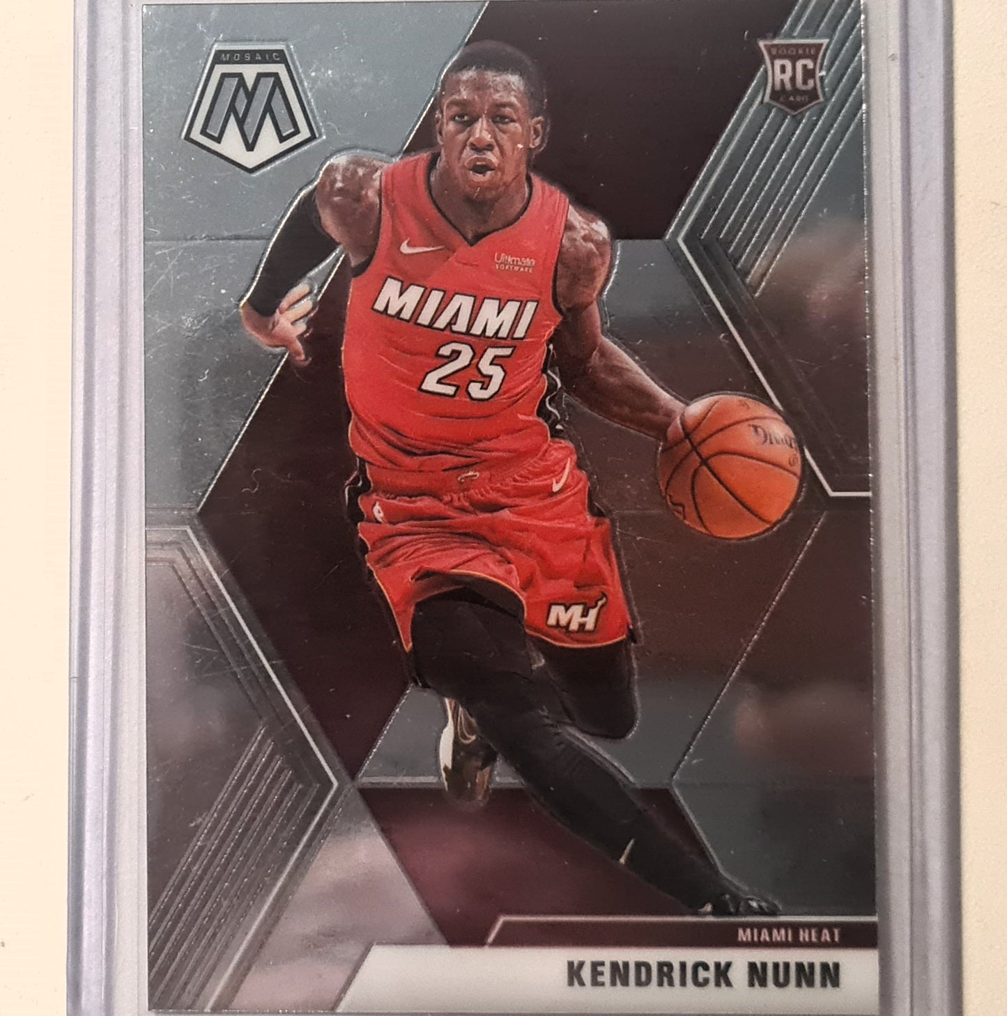 Kendrick Nunn Panini Mosaic  Rookie RC #234 NBA Basketball Miami Heat Mint Sleeved