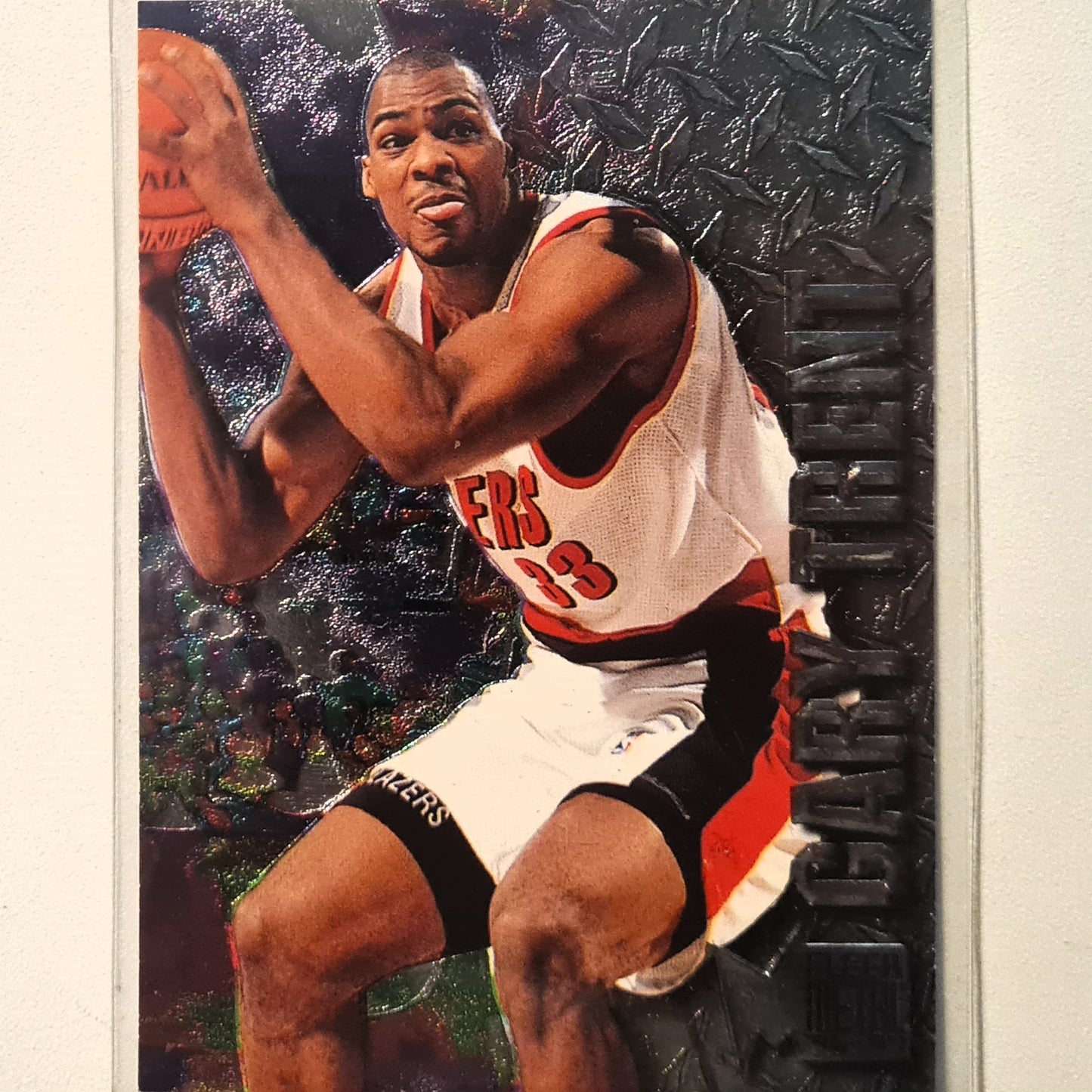 Gary Trent 1996 Fleer metal 96-97 #32 NBA Basketball Portland Trail Blazers Excellent sleeved