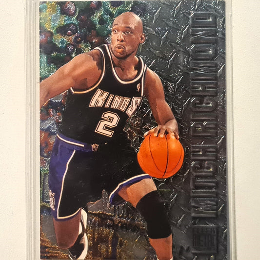 Mitch Richmond 1996 Fleer metal 96-97 #87 NBA Basketball Sacramento Kings Excellent sleeved