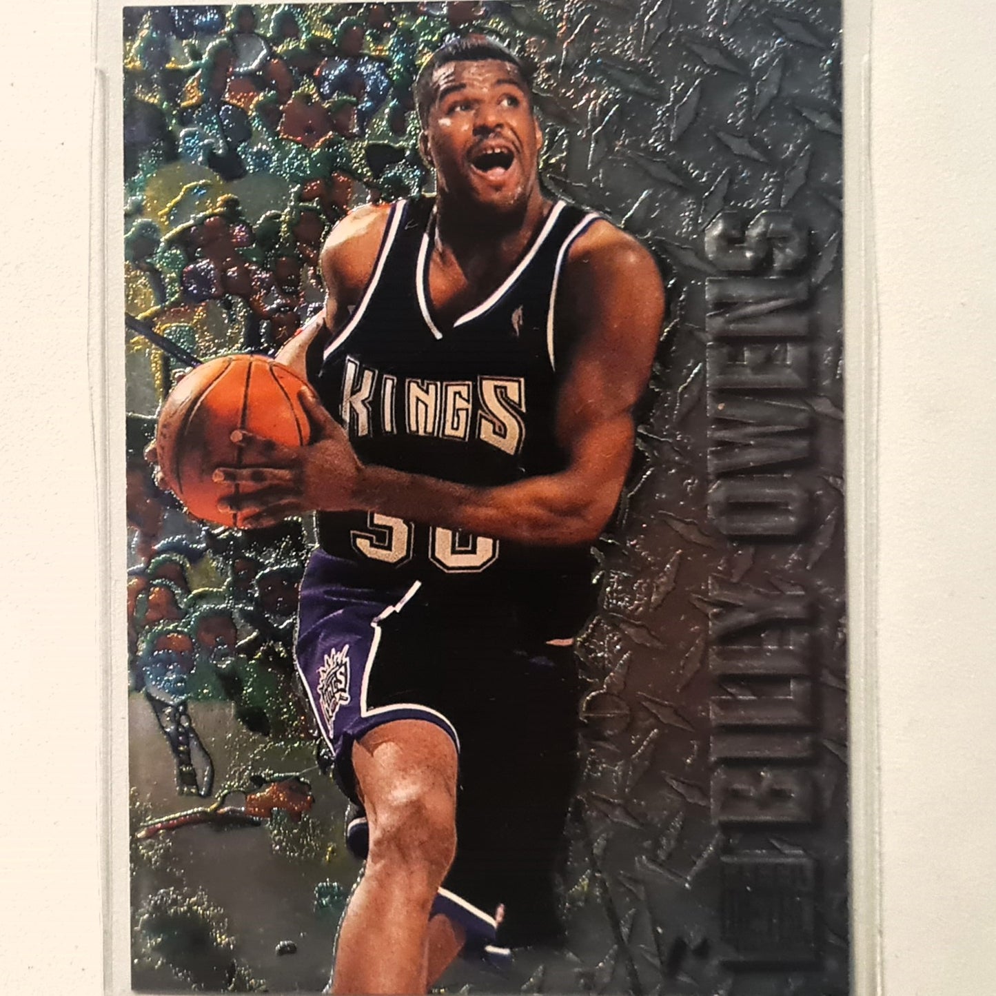 Billy Owens 1996 Fleer metal 96-97 #85 NBA Basketball Sacramento Kings Excellent sleeved