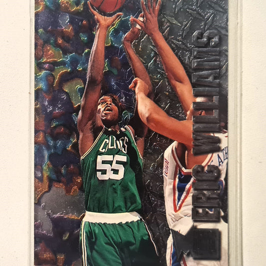 Eric Williams 1996 Fleer metal 96-97 #7 NBA Basketball Boston Celtics Excellent sleeved