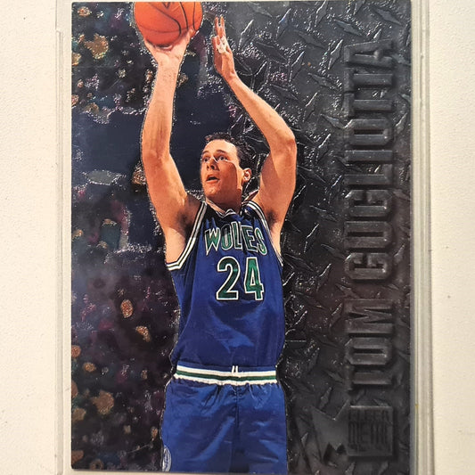 Tom Gugliotta 1996 Fleer metal 96-97 #59 NBA Basketball Minnesota Timberwolves Excellent sleeved