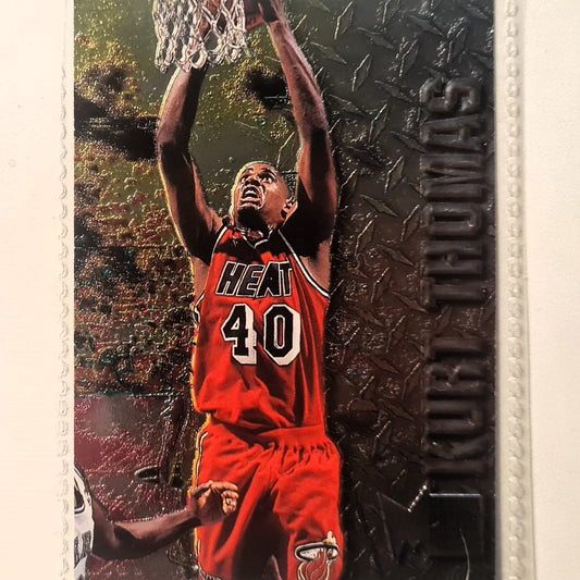 Kurt Thomas 1996 Fleer metal 96-97 #54 NBA Basketball Miami Heat Excellent sleeved