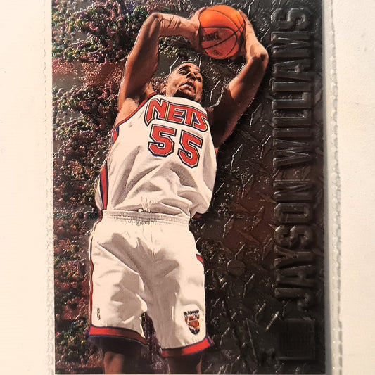 Jayson Williams 1996 Fleer metal 96-97 #63 NBA Basketball New Jersey Nets Excellent sleeved
