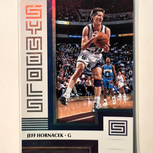 Jeff Hornacek 2018 Panini Status #12 NBA Basketball Utah Jazz very good Sleeved