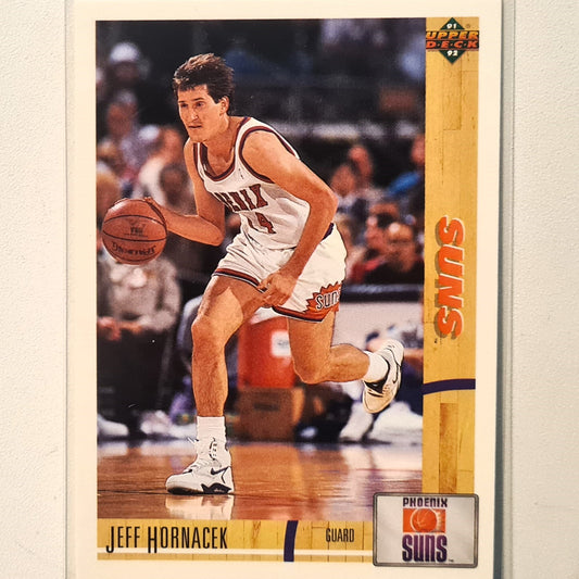 Jeff Hornacek 1991 Upper-Deck #22 NBA Basketball Phoenix Suns Excellent Sleeved