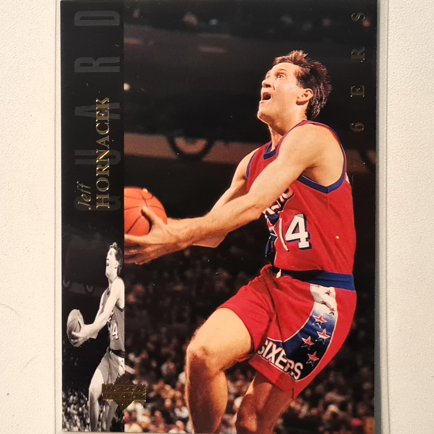 Jeff Hornacek 1994 Upper-Deck #84 NBA Basketball Utah Jazz very good/excellent Sleeved