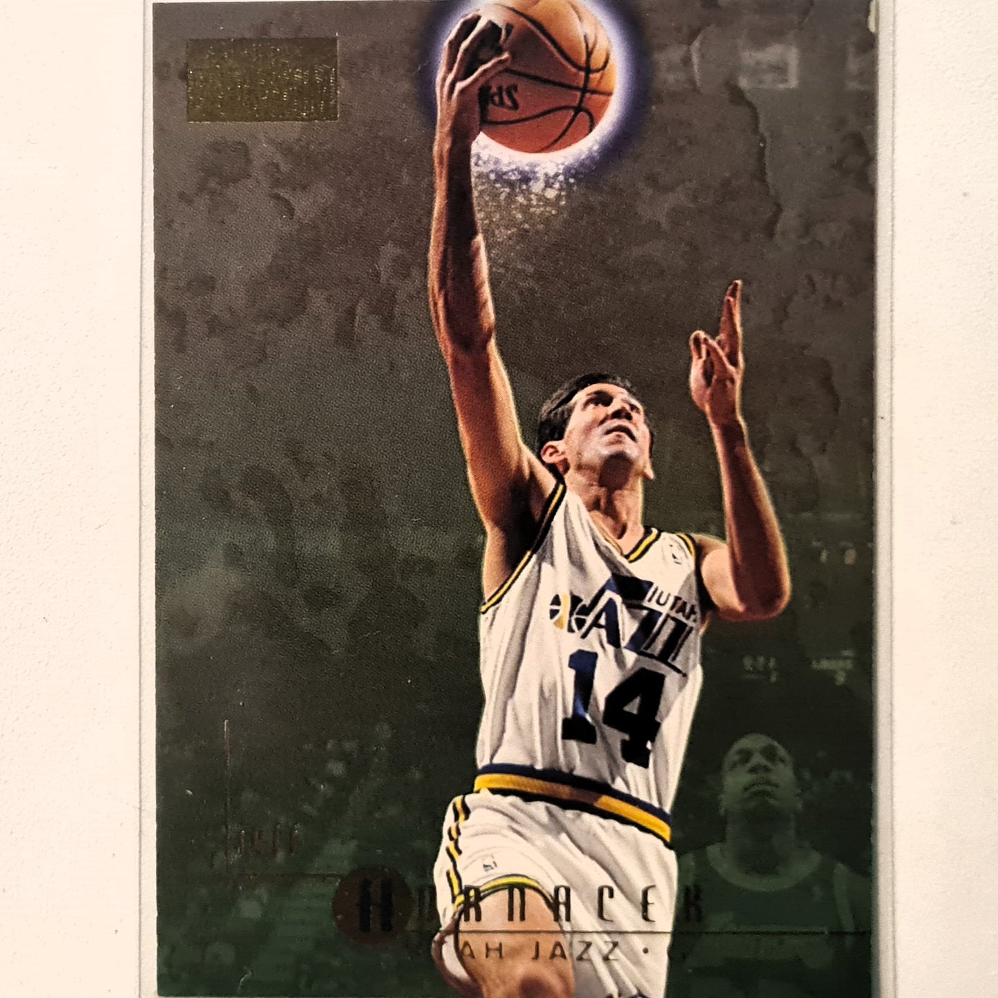 Jeff Hornacek 1996 Skybox Premium #118 NBA Basketball Utah Jazz excellent Sleeved