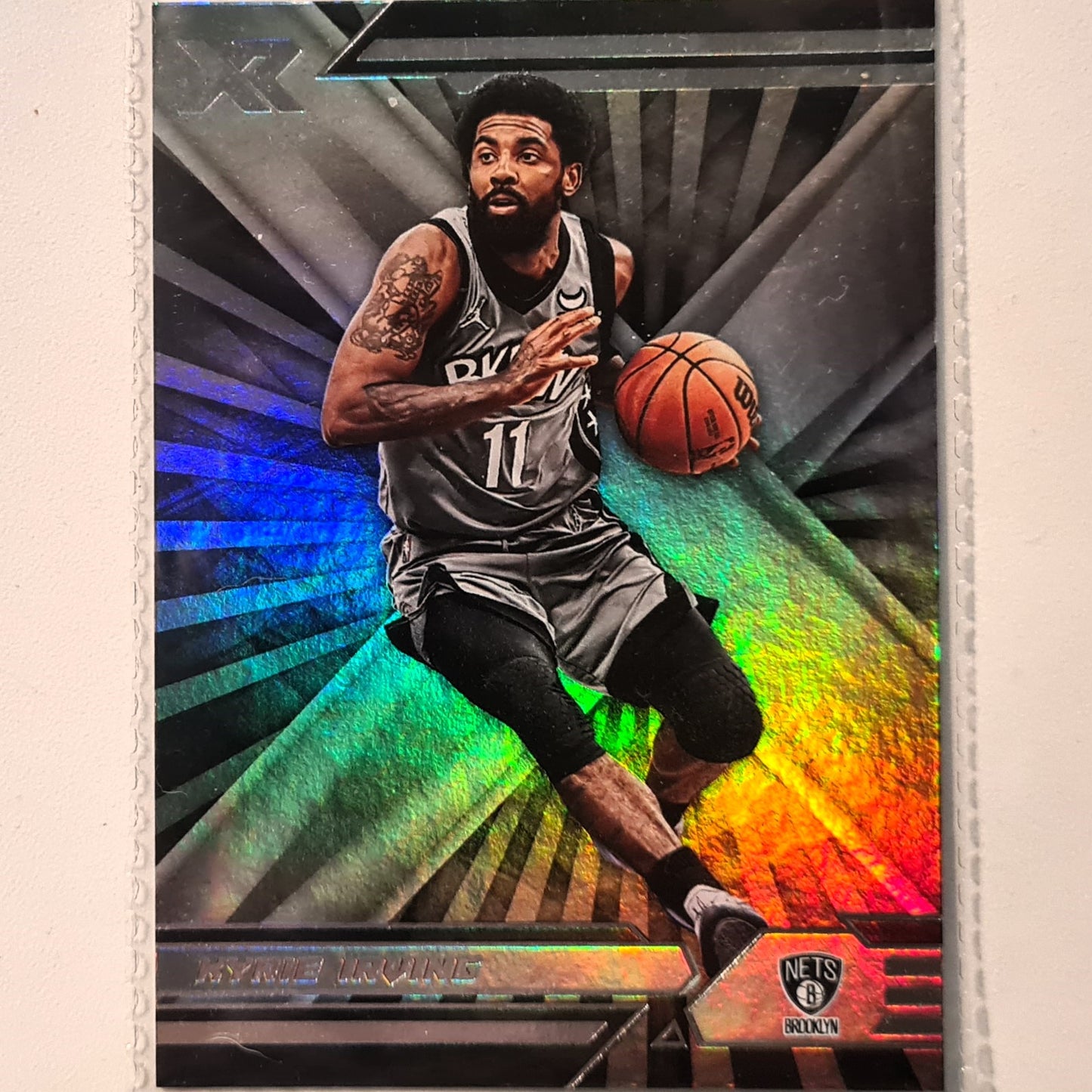Kyrie Irving 2021-22 Panini Chronicles XR #399 NBA Basketball Brooklyn Nets excellent Sleeved