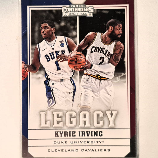 Kyrie Irving 2017 Panini contenders draft picks Legacy #24 NBA Basketball Cleveland Cavaliers excellent Sleeved