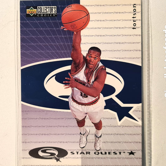 Danny Fortson 1997 Upper-Deck Star Quest SQ135 NBA Basketball Denver Nuggets Excellent Sleeved